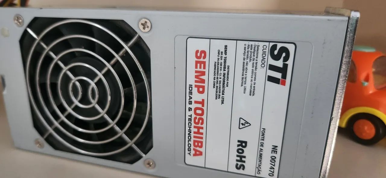 Fonte Slim Real 80 Plus  - Foto 4