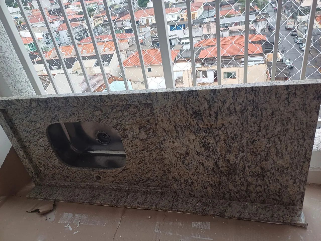 Pia cozinha docol + Granito santa Cecília  - Foto 2