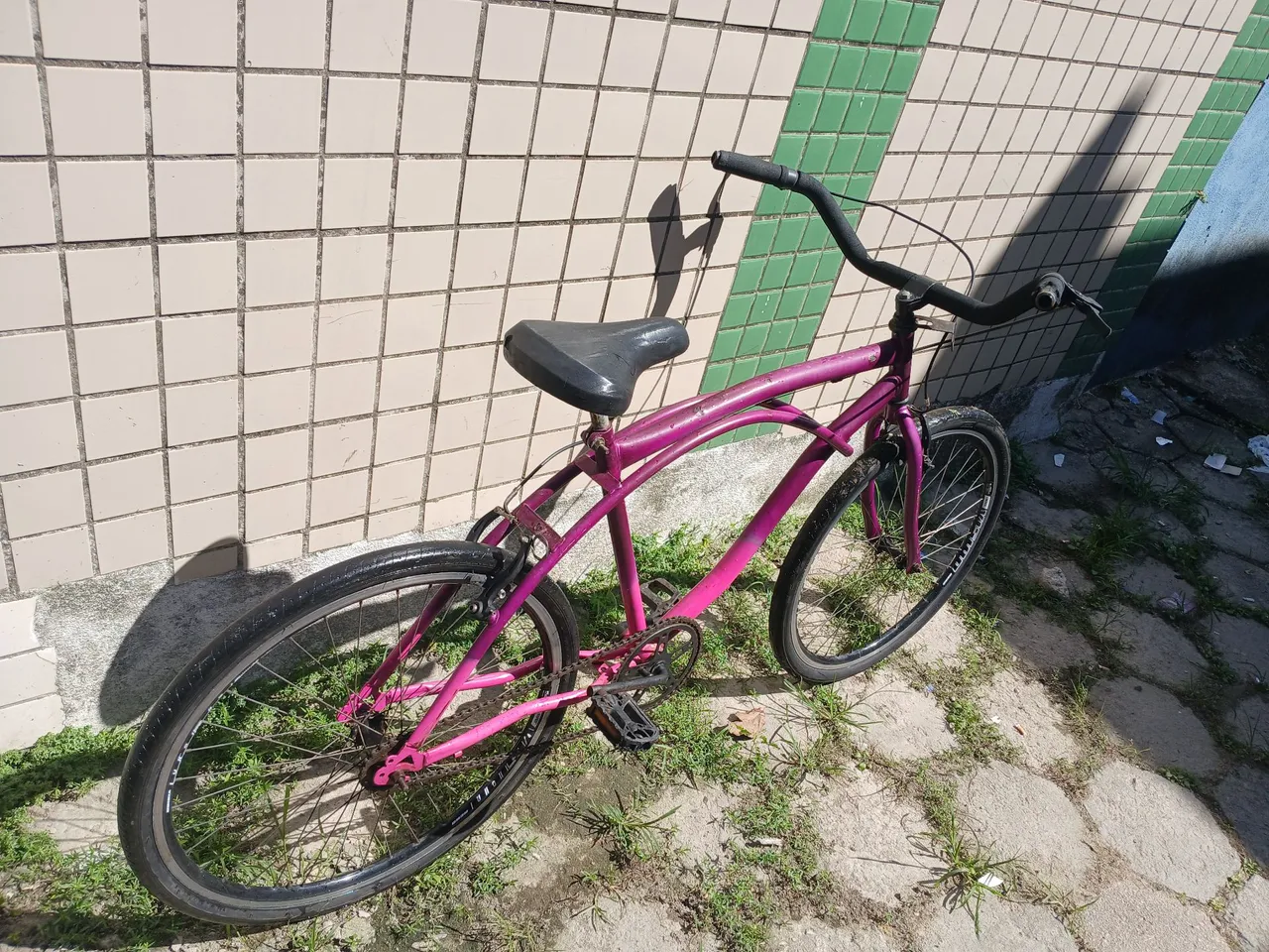 Bicicleta rosa