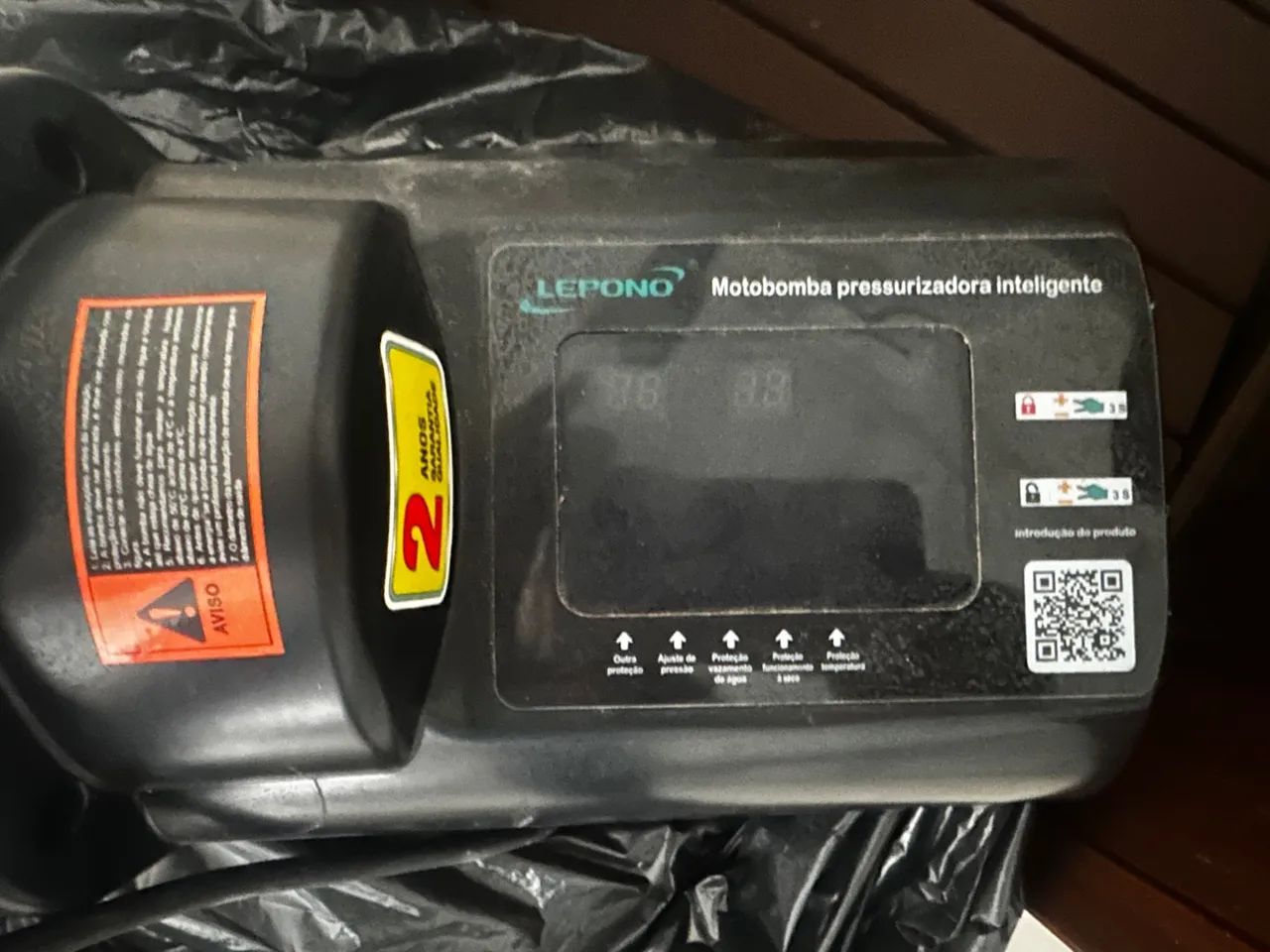 Motobomba Pressurizadora Inteligente Lepono