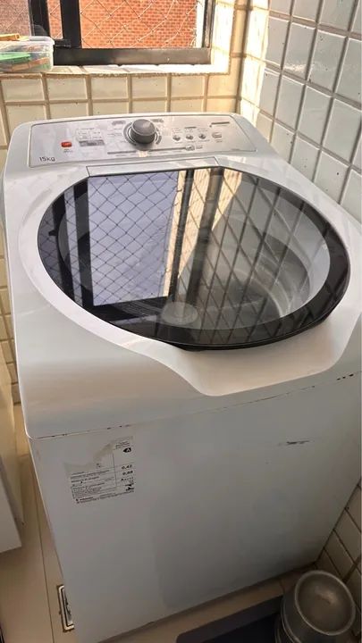 Máquina de Lavar Brastemp BWH 15A/220 branca 15kg varios Ciclos, funções e níveis de água - Foto 3