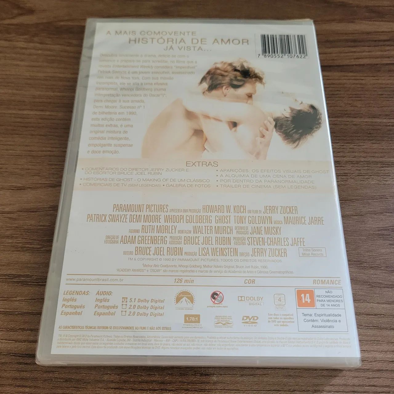 DVD Ghost - Do Outro Lado da Vida LACRADO - Foto 2