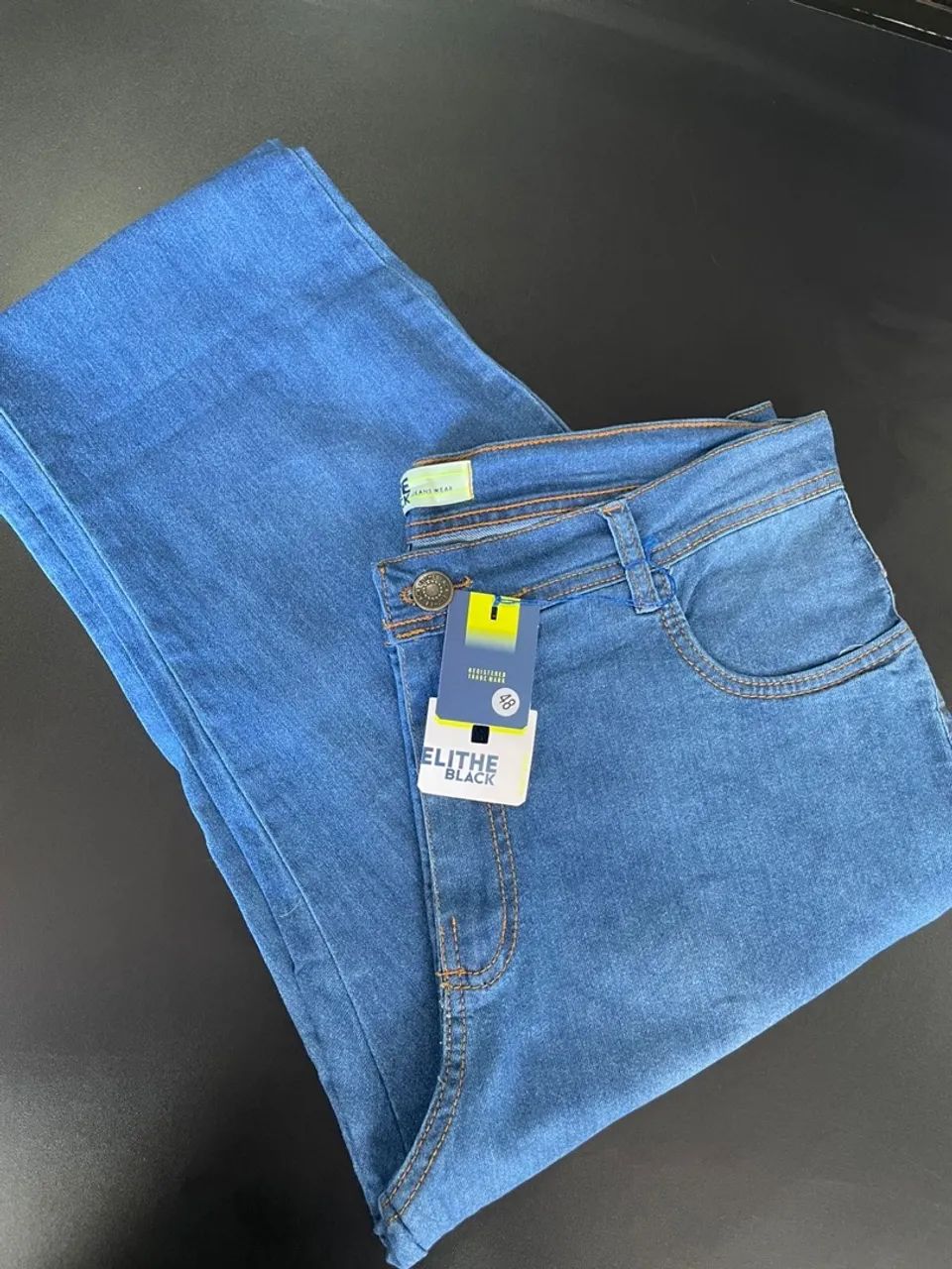 Calça jeans Elithe Black - Foto 5