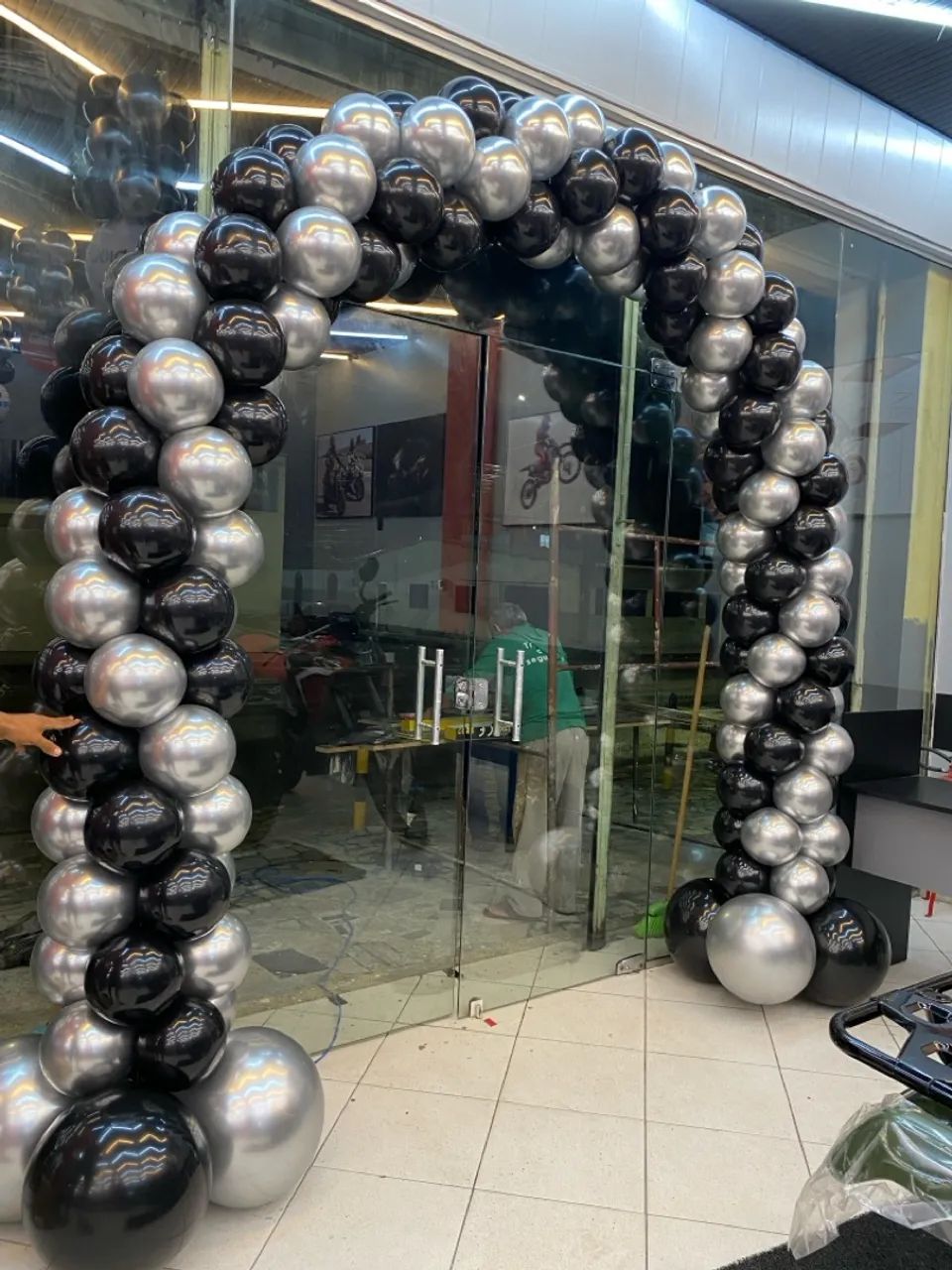 Decoração com balões 
