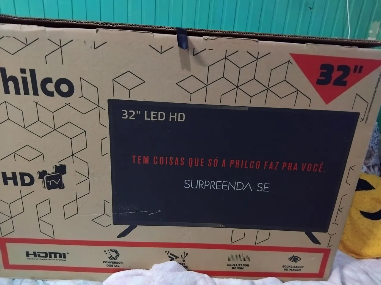 TV Philco 32" LED HD