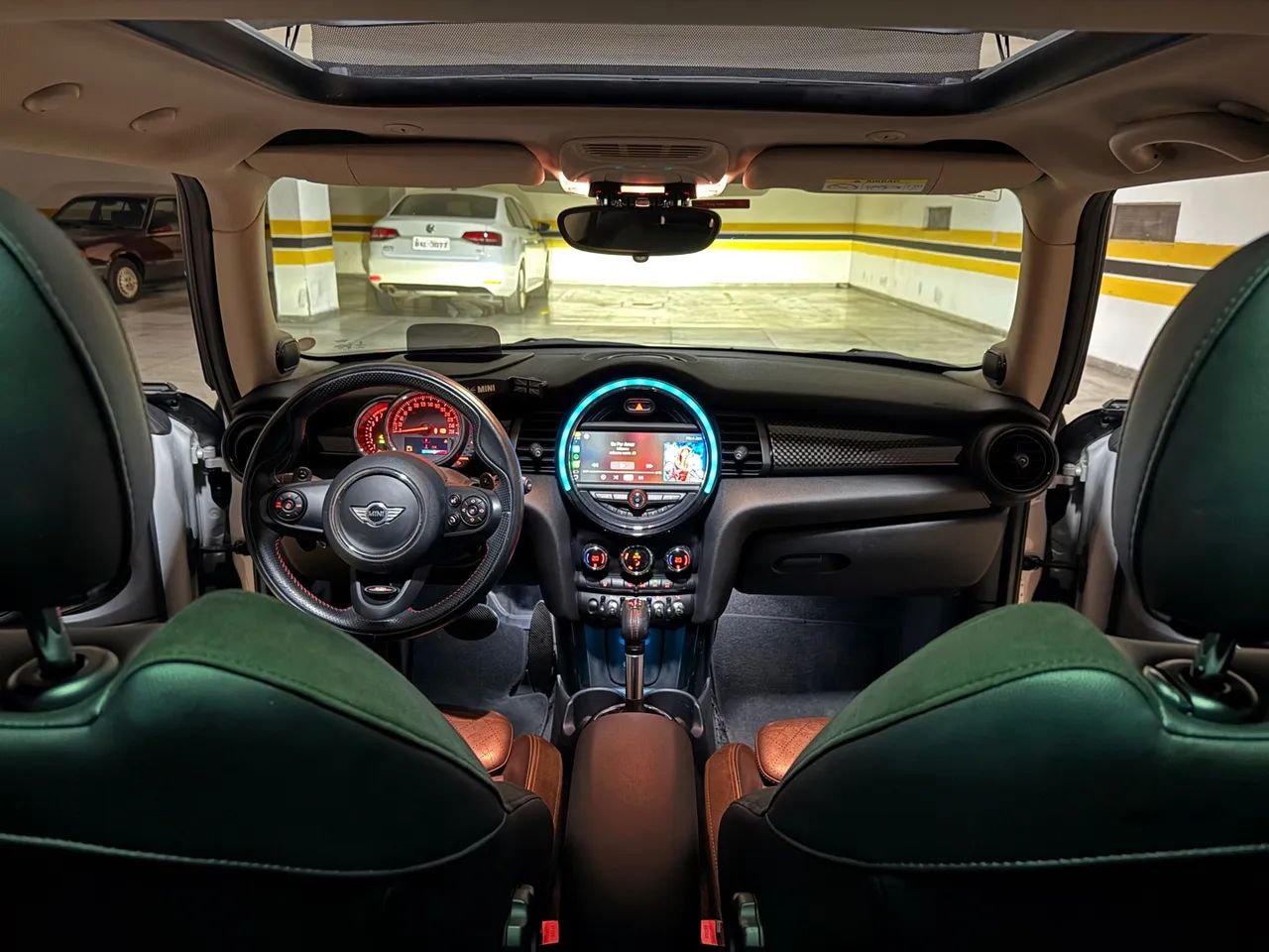 Cooper S 2.0T - HUD + teto solar + som harman + baixa km - Foto 12