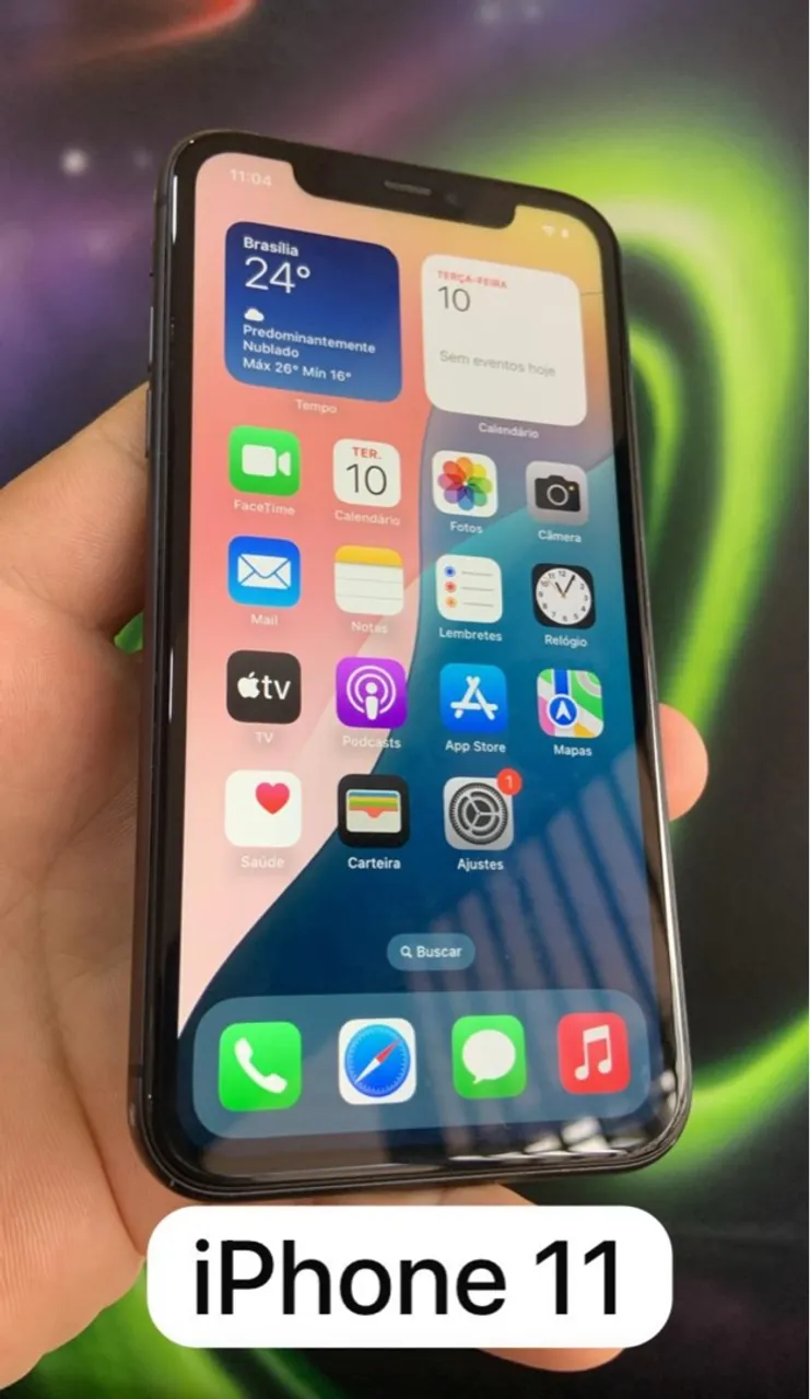iPhone 11 funcionando o Face ID