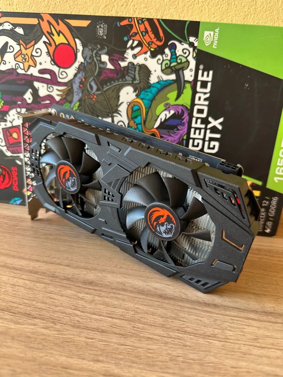 Placa De Video GeForce GTX 1650 Super 4GB GDDR6