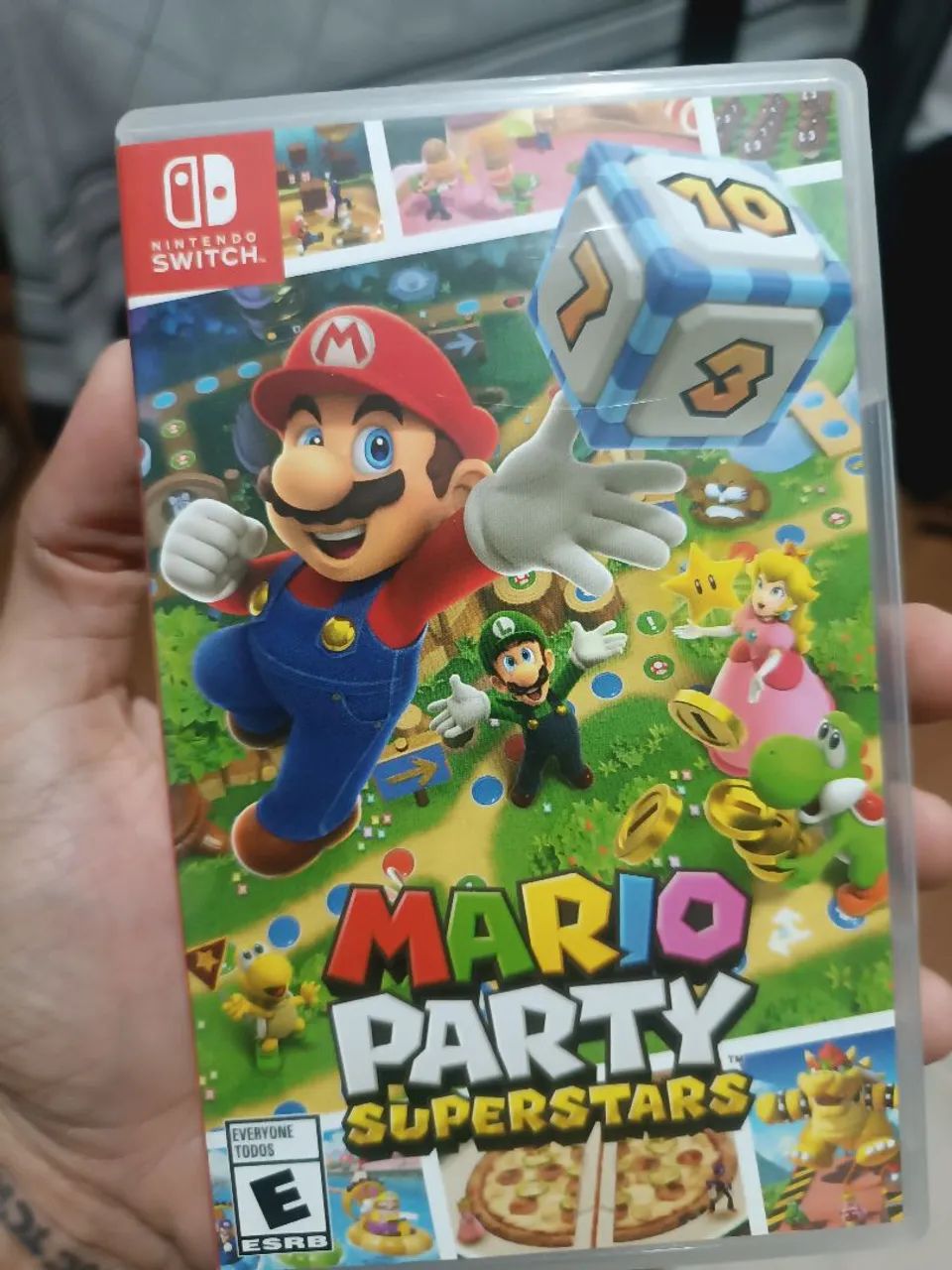Nintendo Switch - Com cartucho Mario Party Superstars - Foto 4