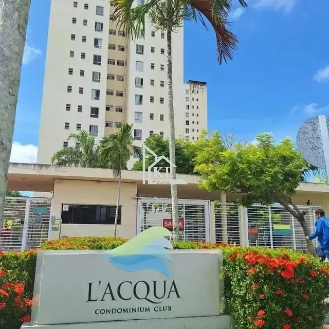 Vendo linda cobertura mobilada no Cond. L'acqua - Localização BR 101- 3 Quartos - L'aqua