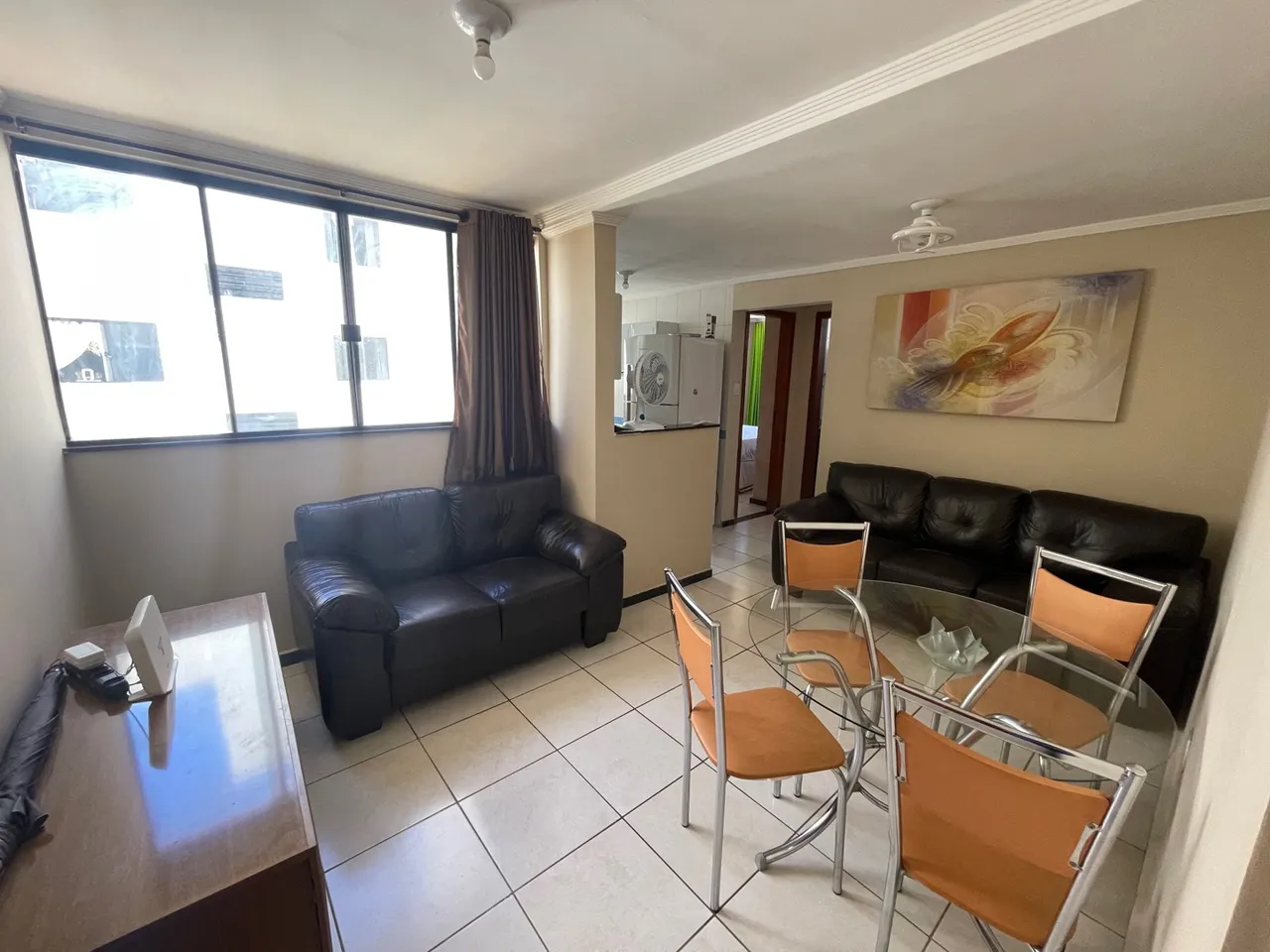 Apartamento mobiliado próx à Univale c/ ar