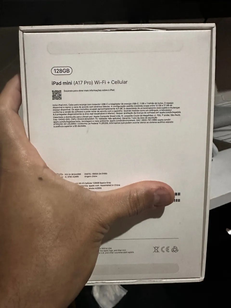 NÃO EXISTE ESSE PREÇO! iPad Mini Apple, A17 Pro Wi-Fi + Celular + Apple Pencil Pro - Foto 4