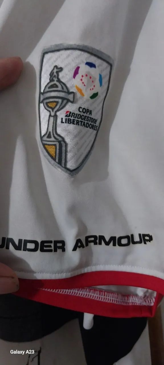 São Paulo Under Armour libertadores tamanho G - Foto 3