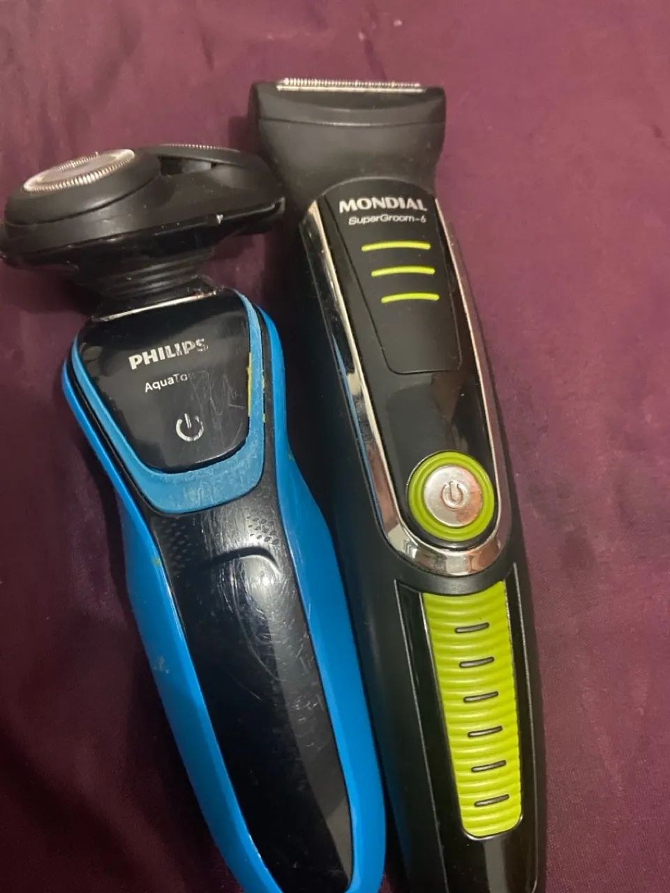 Barbeador e maquininha elétrica 