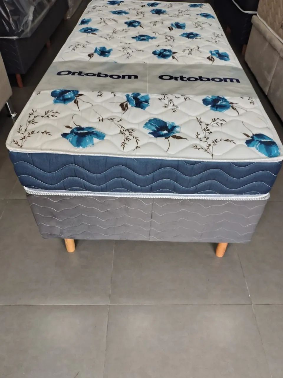 BASE MAIS COLCHÃO ORTOBOM COM ENTREGA IMEDIATA - Foto 5