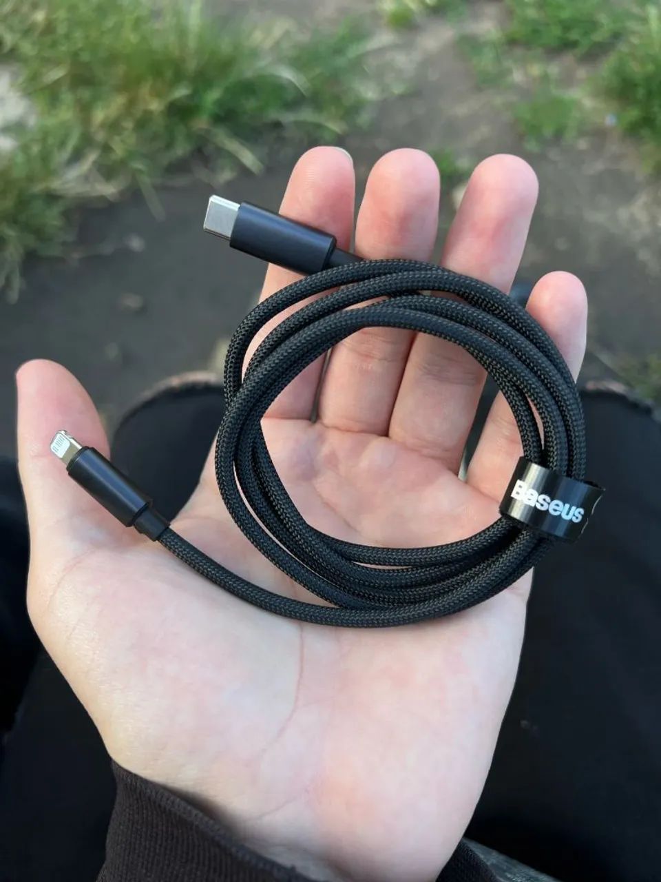 Cabo USB-C para Lightning Baseus - Foto 2
