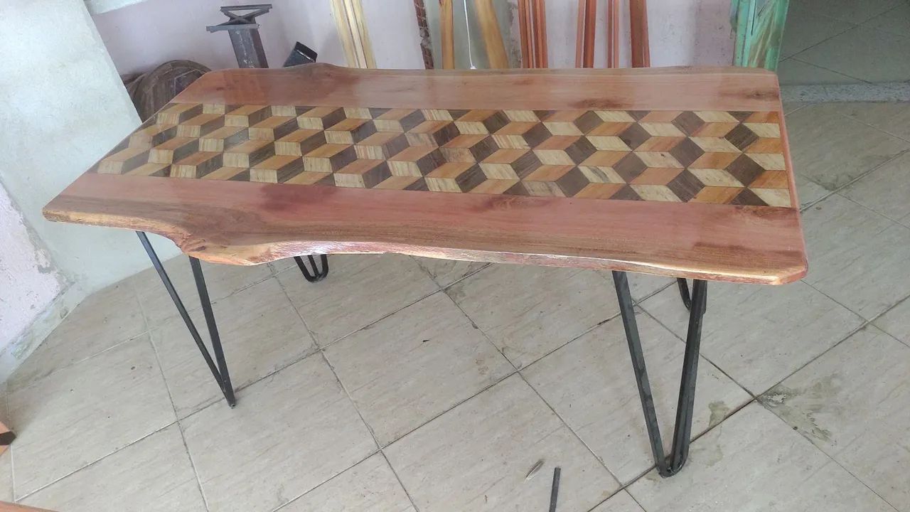 Mesa em.marchetaria - Foto 3