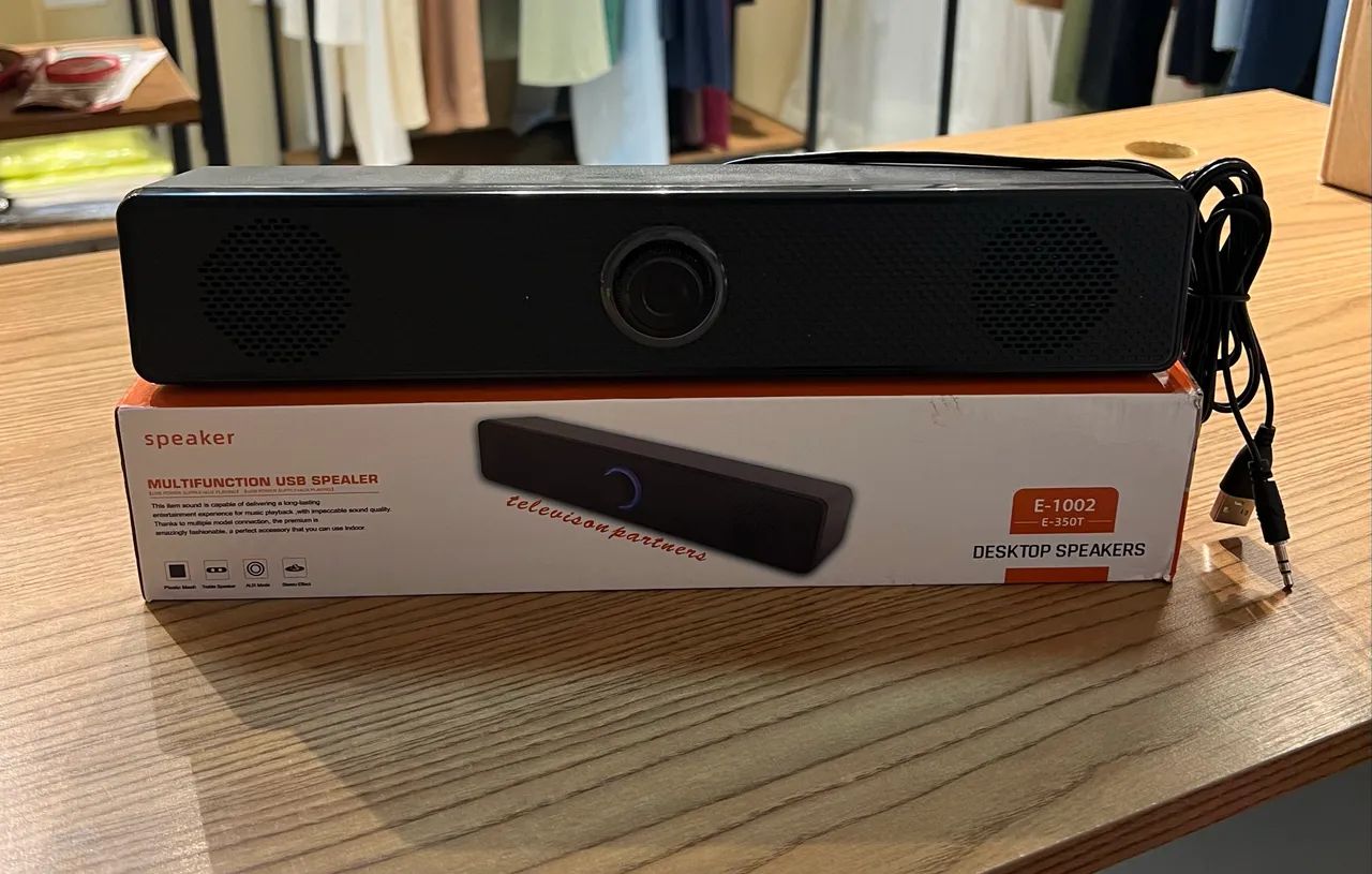 Soundbar Gamer LED USB/P2 - Modelo 1002