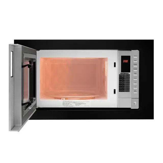 Micro-ondas Fischer Fit Line Embutir 25l Moldura Preta 34915[98444] - Foto 3