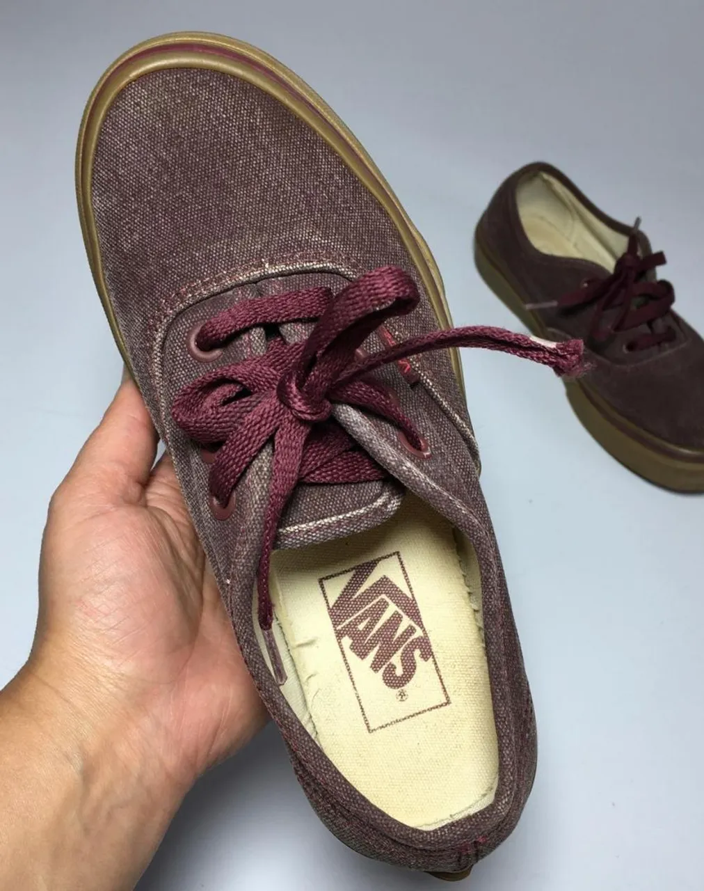 Tênis Vans Authentic Bordô original