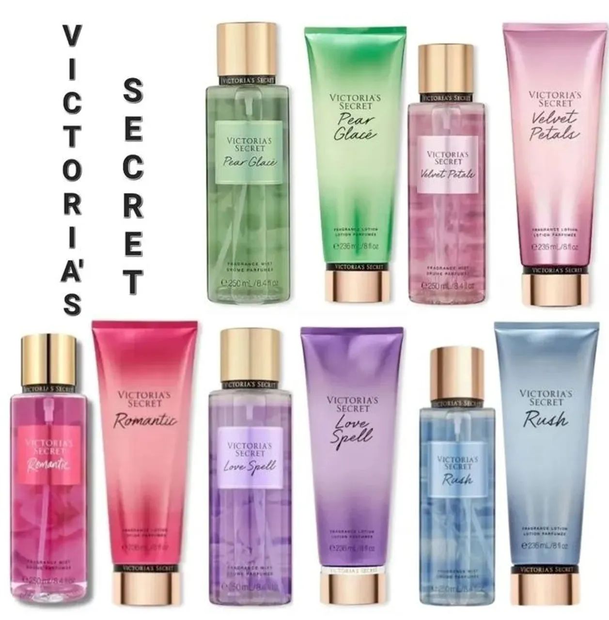 Victoria's Secret - Kits de Perfumes e Loções