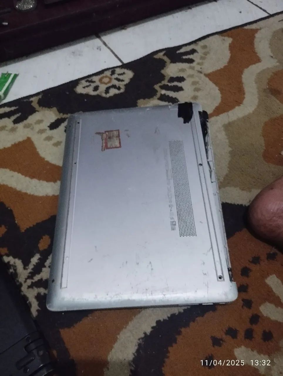 Notebook HP pra somente retirada de pecas 