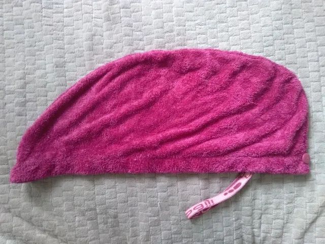 toalha microfibra de cabelo - decatlhon - Foto 3