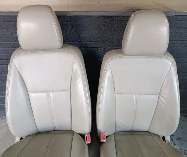 Jogo Bancos Ford Edge 2009 A 2015 - Couro Caramelo (Usado/Original) - Foto 2