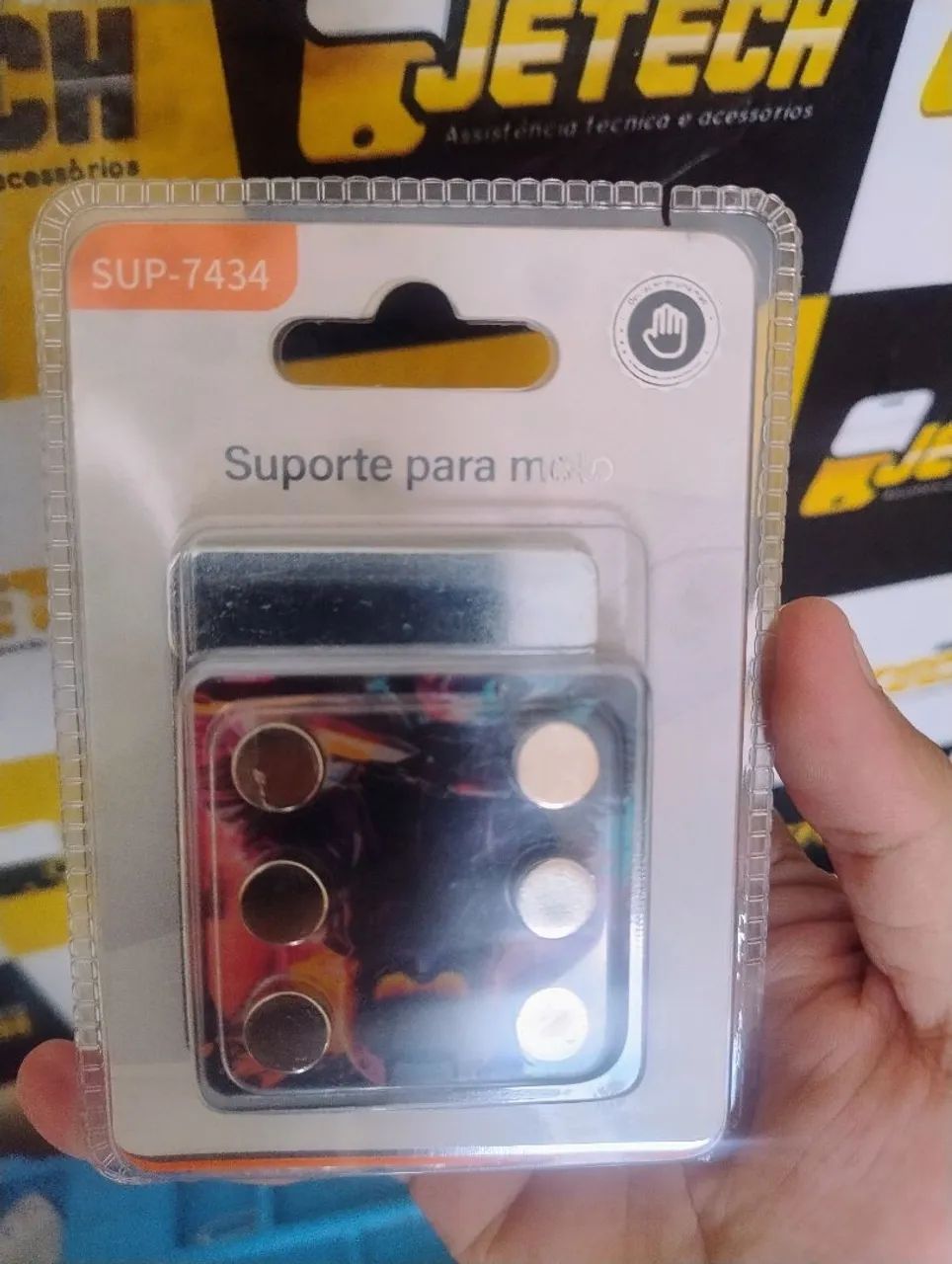 Suporte de imã para moto - NOVO  - Foto 4