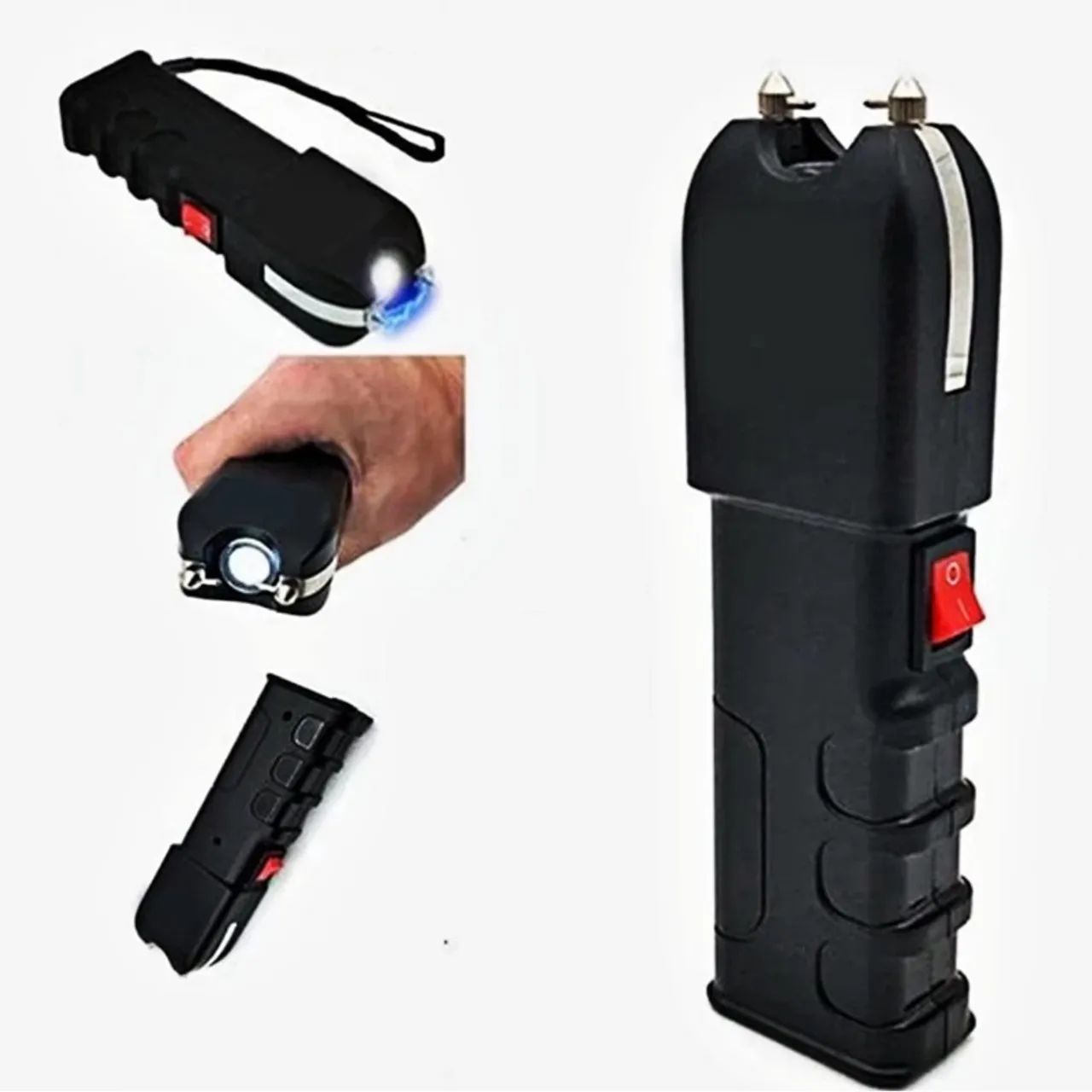 Lanterna Reforçada Longo Alcance e Proteção Pessoal - Foto 2