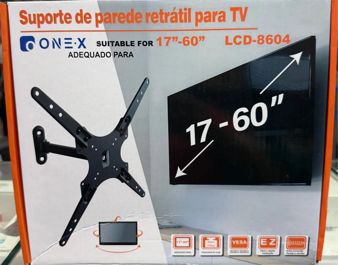 Suporte de tv articulado até 55 polegadas - Foto 2