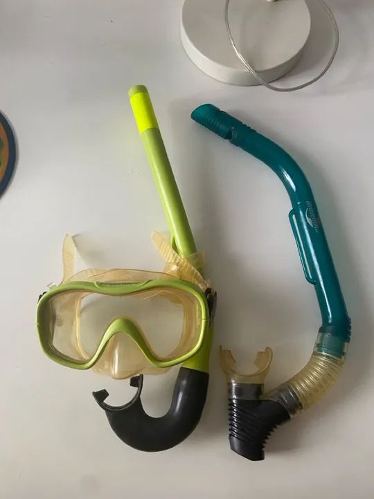 Máscara de Mergulho e Snorkel Tribord