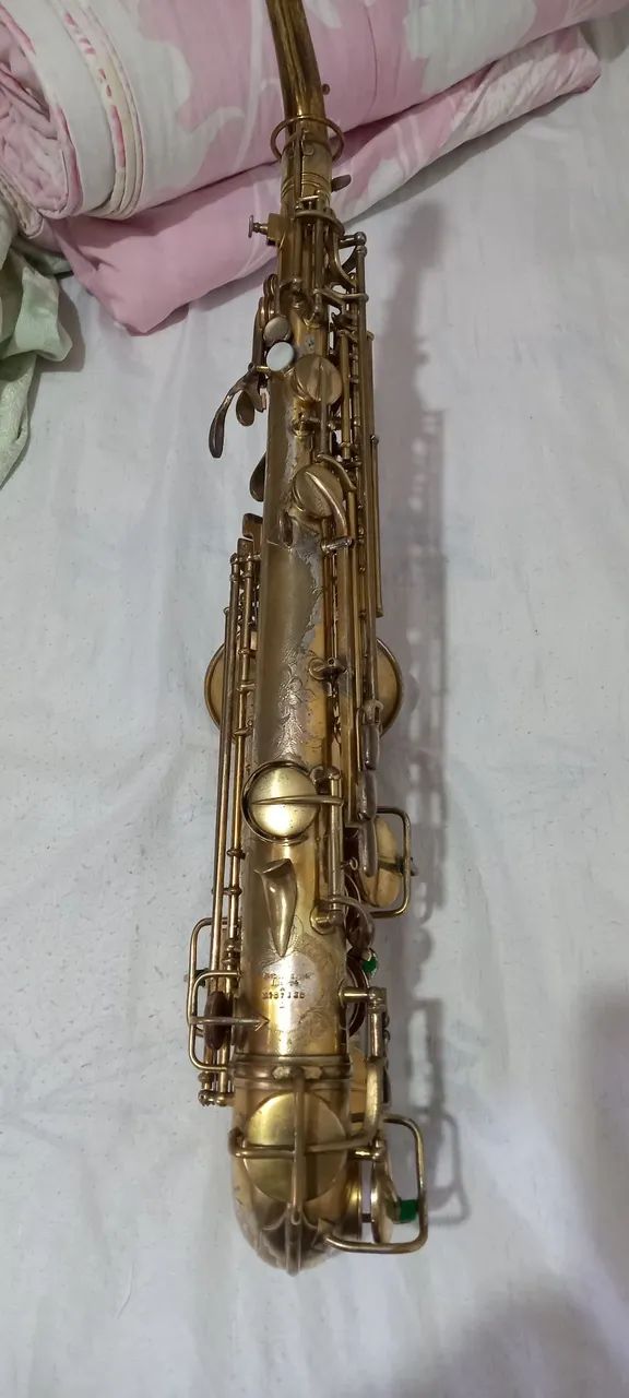Saxofone alto buescher True tone ano 1914 - Foto 2