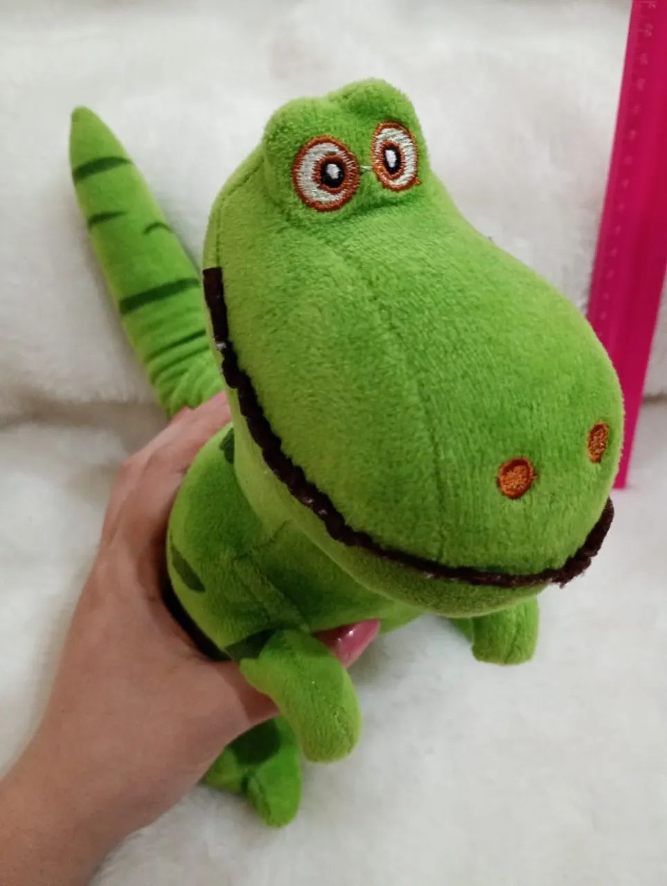 Dinossauro de pelúcia grande 30cm, brinquedo,natal  - Foto 2