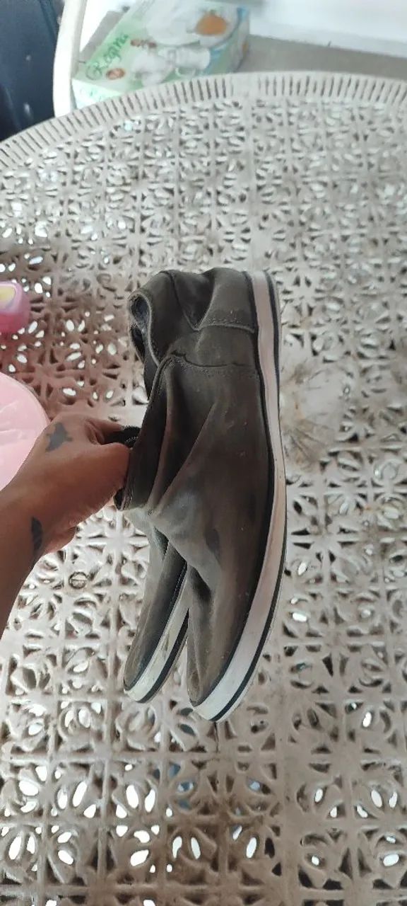 Tênis de couro Outer  - Foto 5