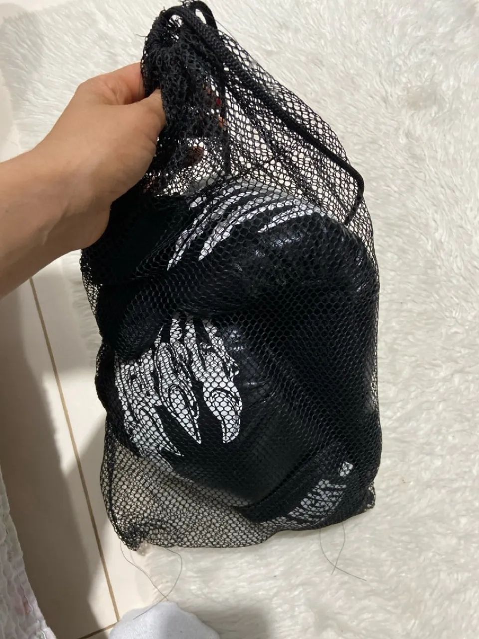 Luvas de Boxe com Design de Caveira