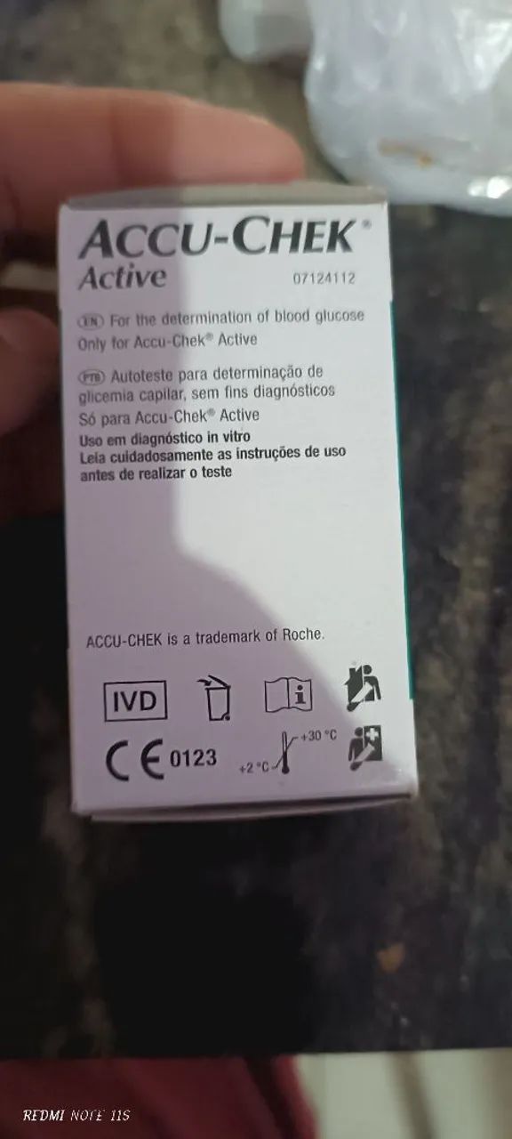 Fitas de teste diabético  - Foto 2