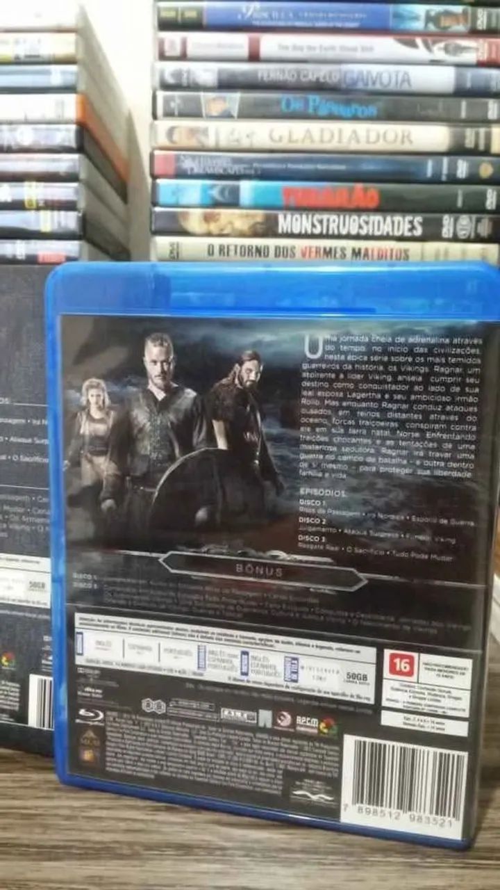 Série Vikings 1ª temporada em Blu-Ray - Foto 2