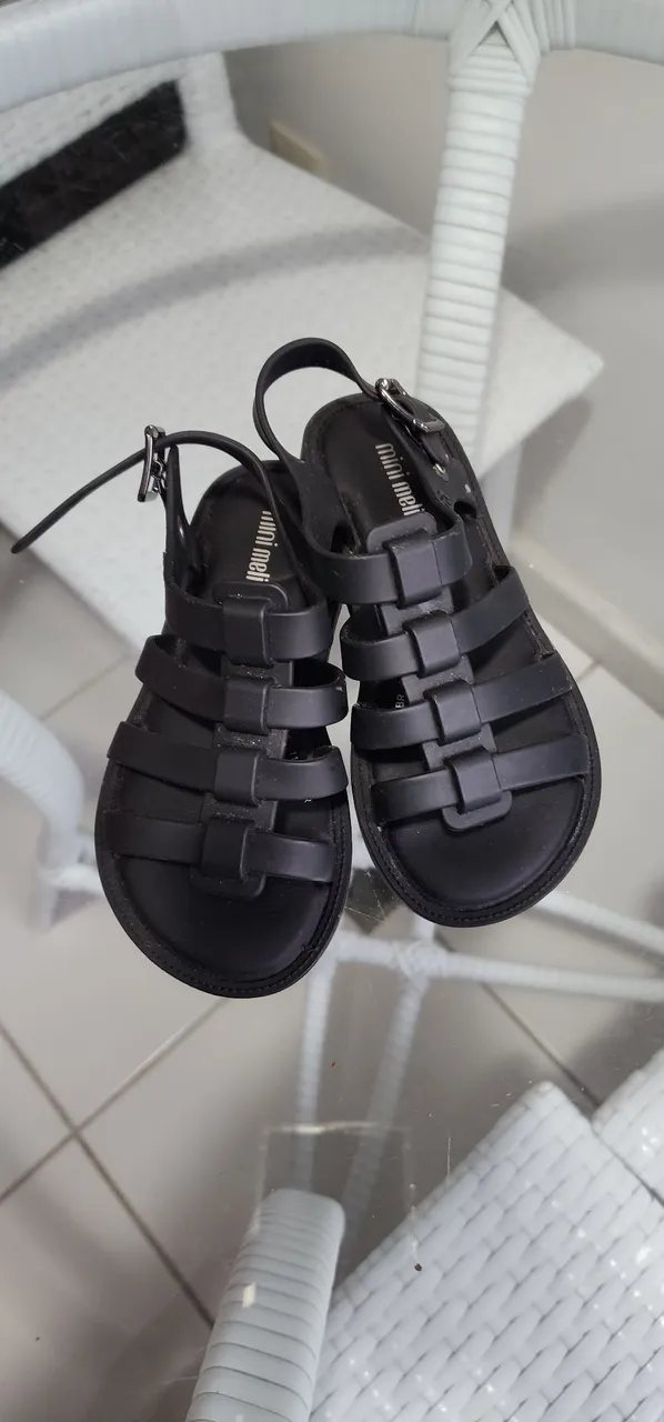 Sandália Mini Melissa Preta