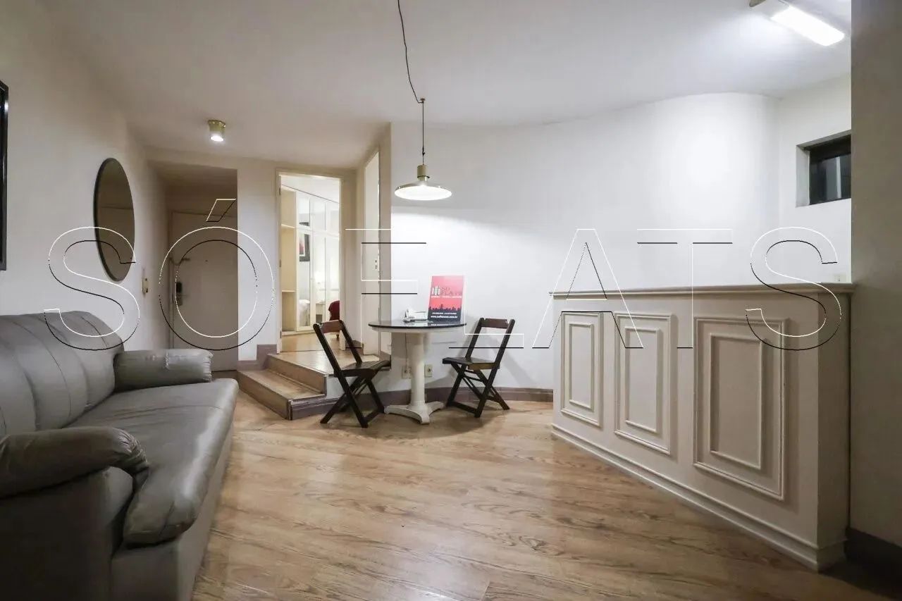 Apto no Paulista Wall Street disponível para locação com 49m², 1 dormitório e 1 vaga nos J - Foto 2