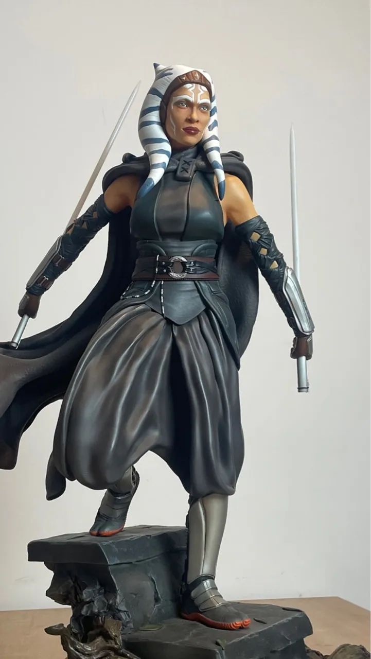 Estatua Ahsoka Tano Star Wars Iron Studios - Foto 3