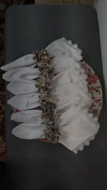 Jogo Americano Decorativo com Flores - Foto 2