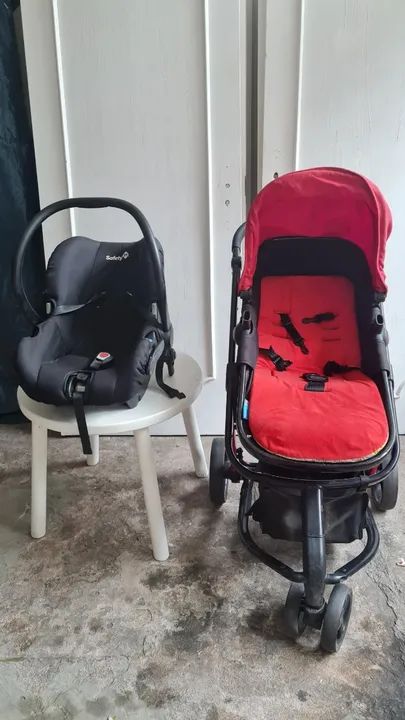 CARRINHO SAFETY COM BEBÊ CONFORTO - Foto 3