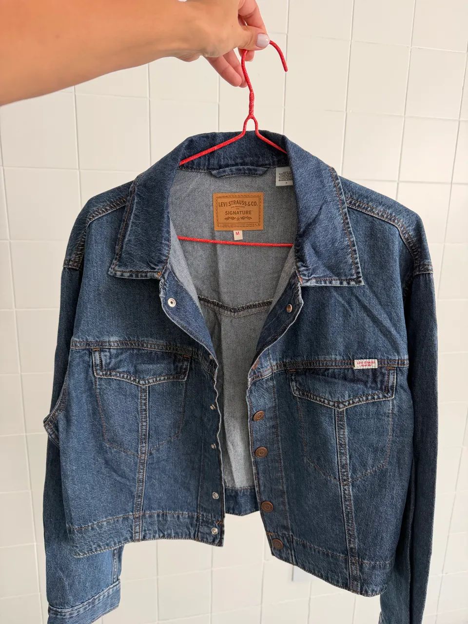Jaqueta Jeans Levis Feminina Original M