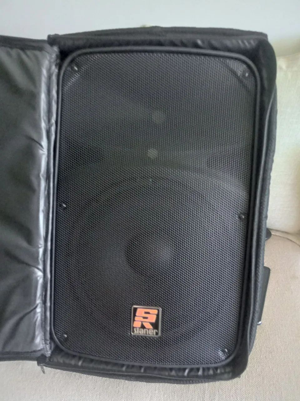 Vendo 2 caixas ativas staner sr 212 com bag
