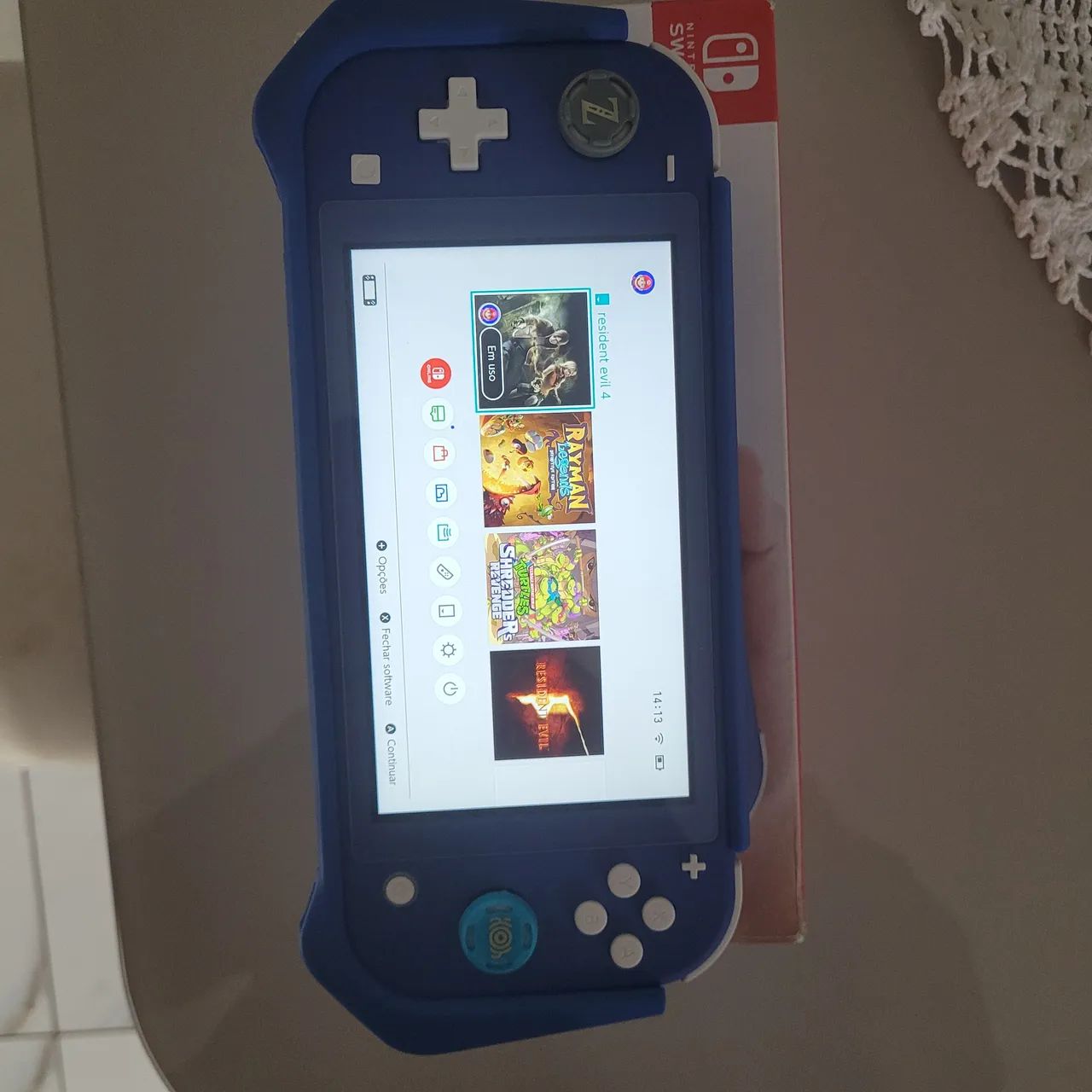 Nintendo Switch Lite com garantia.