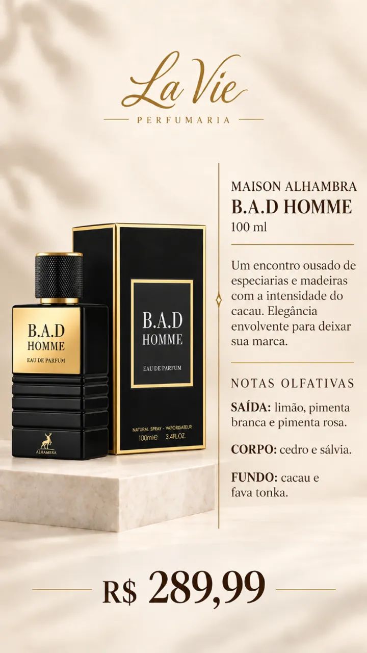 B.A.D HOMME Maison Alhambra - 100ml