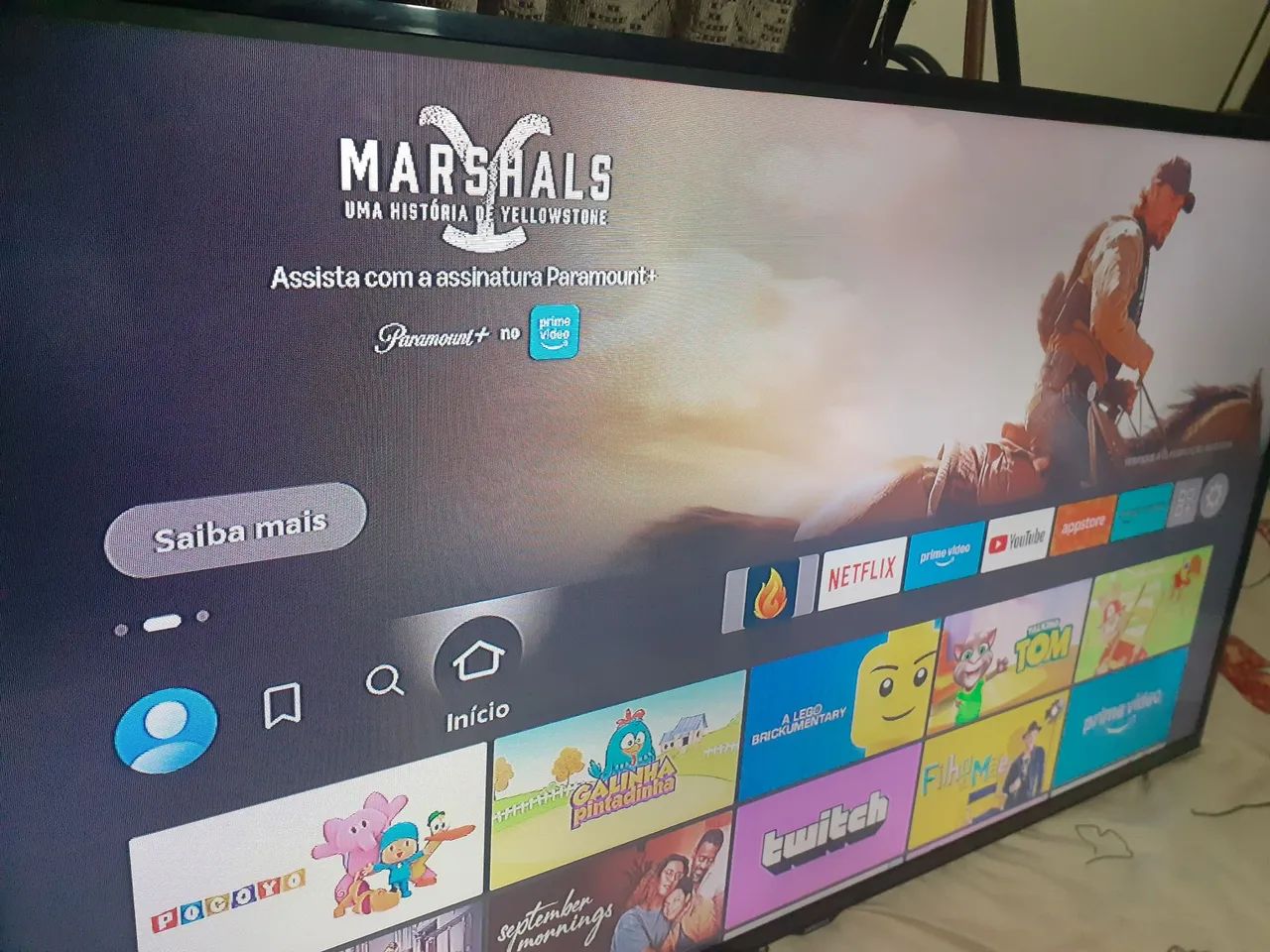 TV SAMSUNG 48POULGADAS FULLHD vai com fire stick - Foto 5