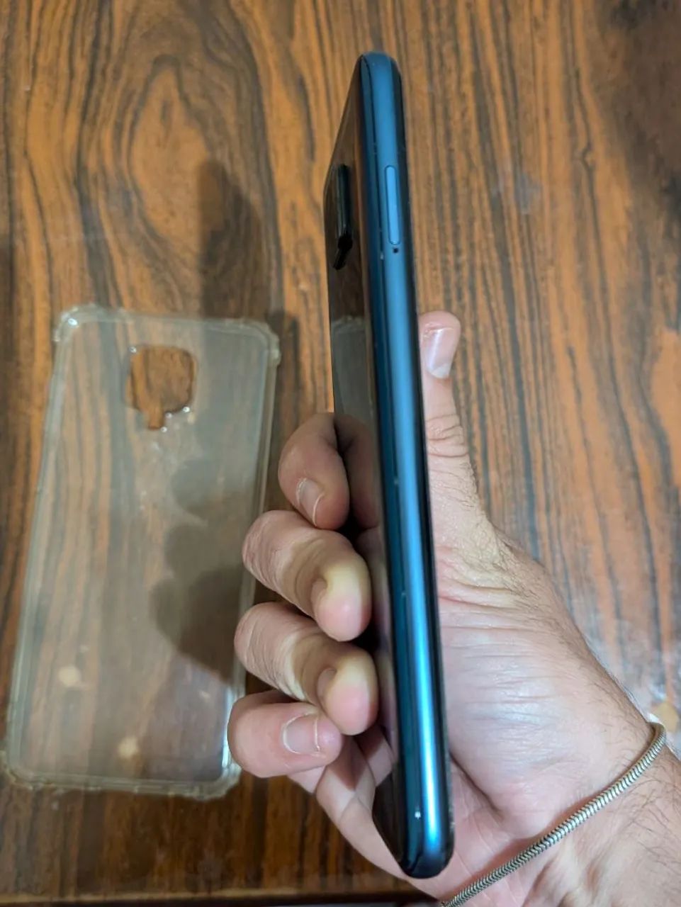 Redmi note 9s azul 128 gb (com capa e película de vidro) - Foto 4