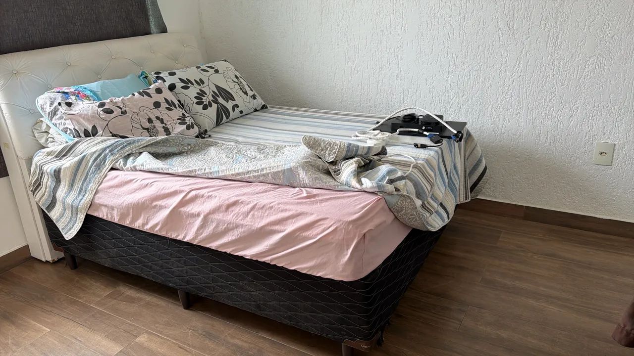 VENDO: Cama casal molas ensacadas  - Foto 2